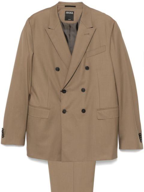 double-breasted suit by ZEGNA