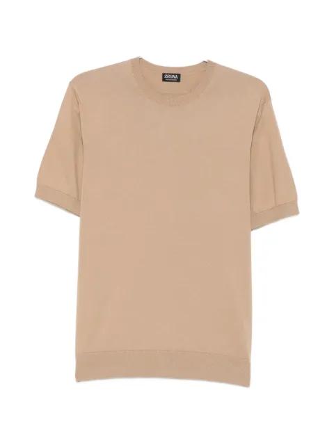 fine-knit cotton T-shirt by ZEGNA