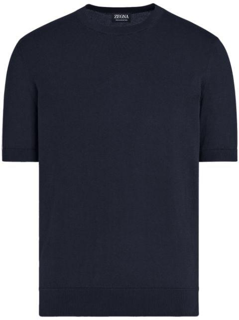 fine-knit cotton T-shirt by ZEGNA