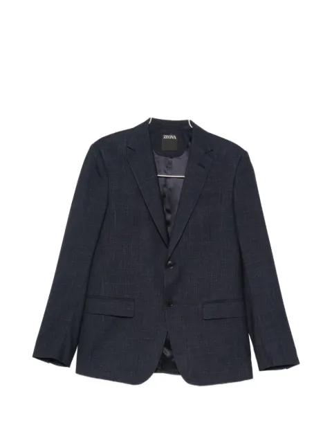 flap-pocket single-breasted suit by ZEGNA