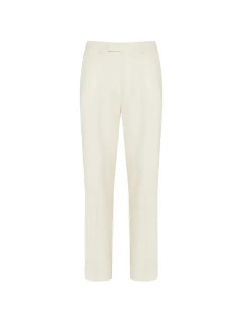 flat-front trousers by ZEGNA