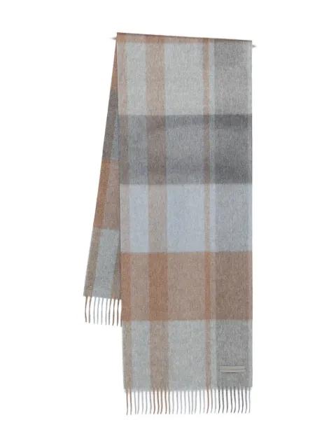 fringed-detail scarf by ZEGNA