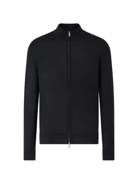 full zip wool cardigan by ZEGNA