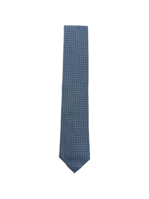 geometric-pattern tie by ZEGNA