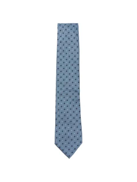 geometric-pattern tie by ZEGNA