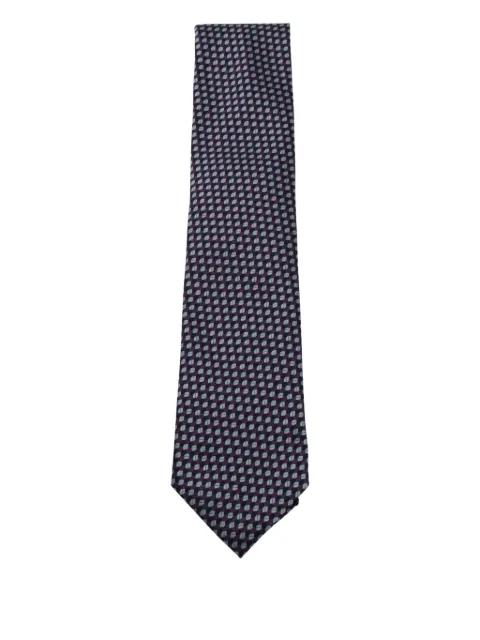 geometric-pattern tie by ZEGNA