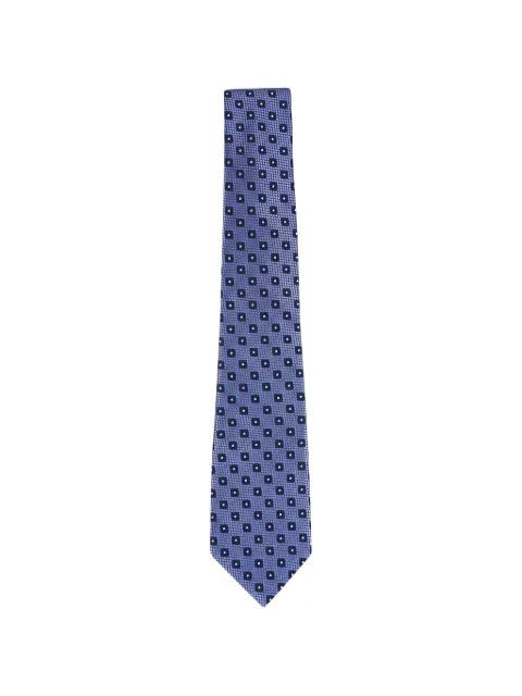 geometric-pattern tie by ZEGNA