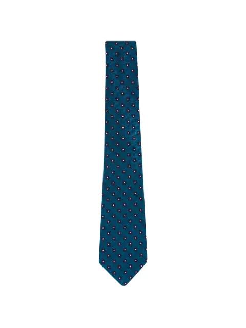 geometric-print tie by ZEGNA