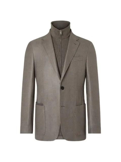 grey blazer by ZEGNA