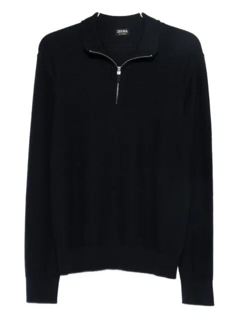 half-zip sweater by ZEGNA