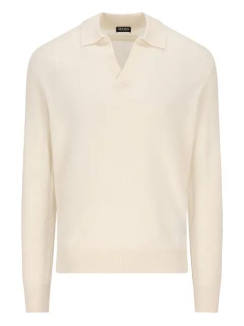 jacquard-knit cashmere sweater by ZEGNA