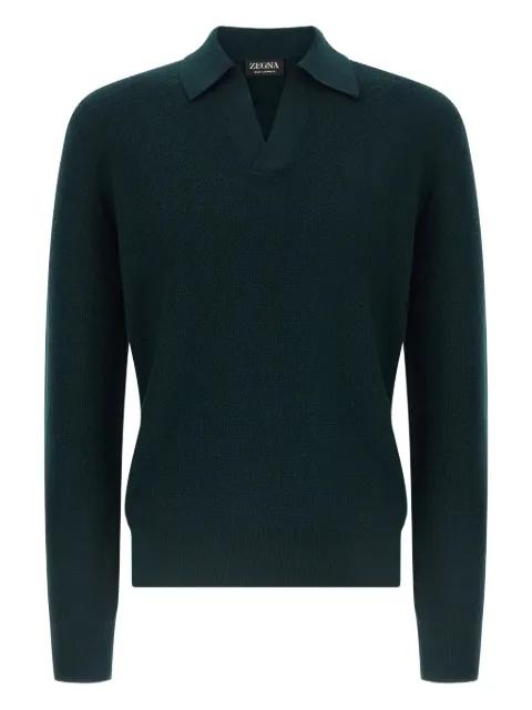 jacquard oasis T-shirt by ZEGNA