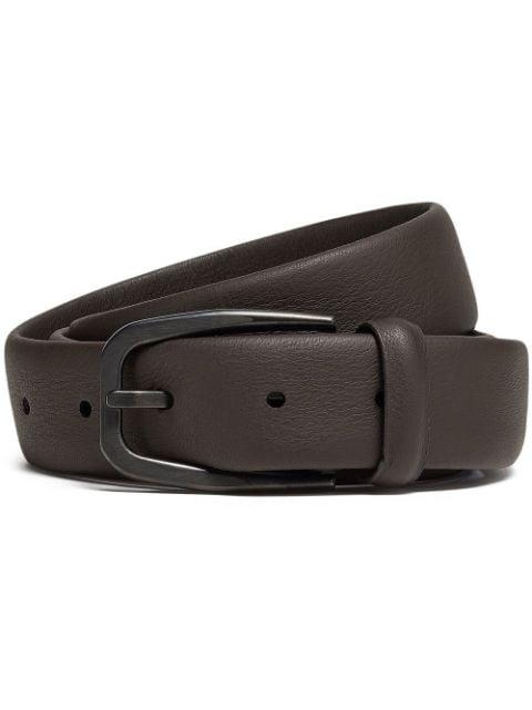 leather belt by ZEGNA