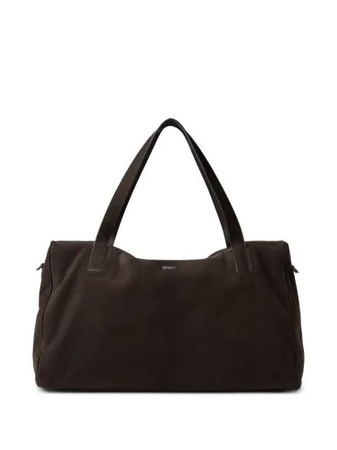 logo-detail holdall by ZEGNA