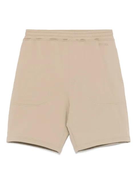 logo-embroidered track shorts by ZEGNA