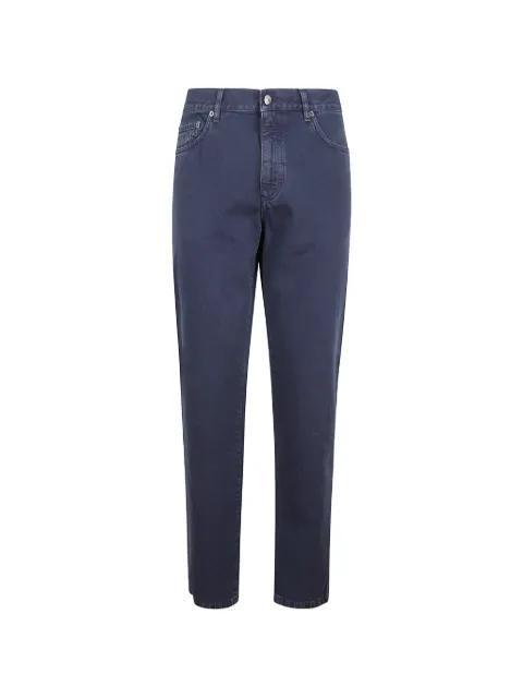 logo patch jeans by ZEGNA