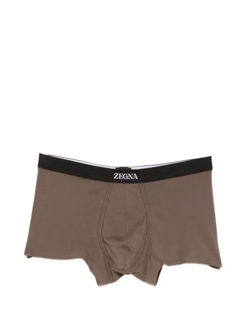 logo-waistband trunks by ZEGNA
