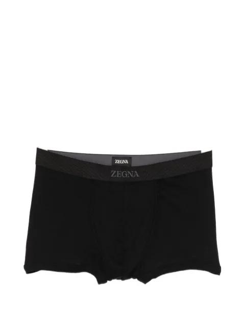 logo-waistband trunks by ZEGNA