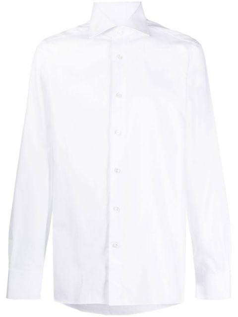 long-sleeve button-up shirt by ZEGNA