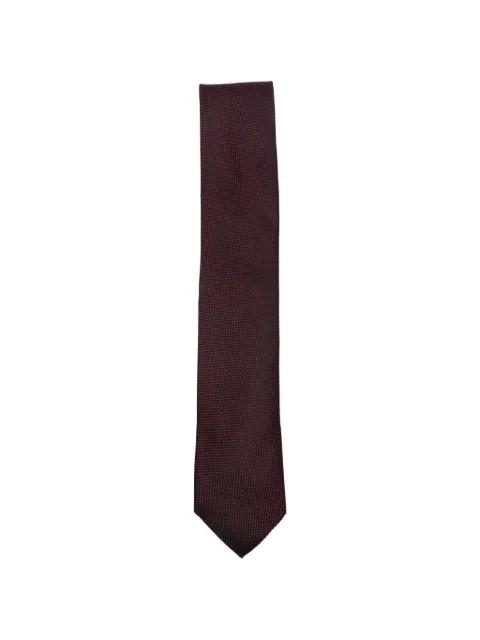 micro-pattern silk tie by ZEGNA