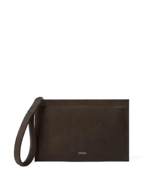 mini leather pouch by ZEGNA