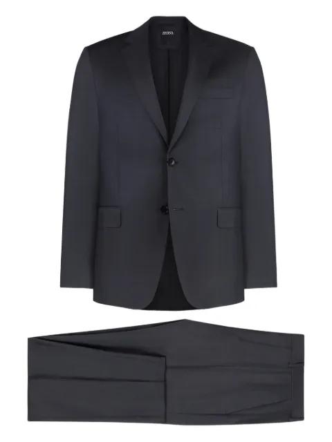 notched-lapel suit by ZEGNA