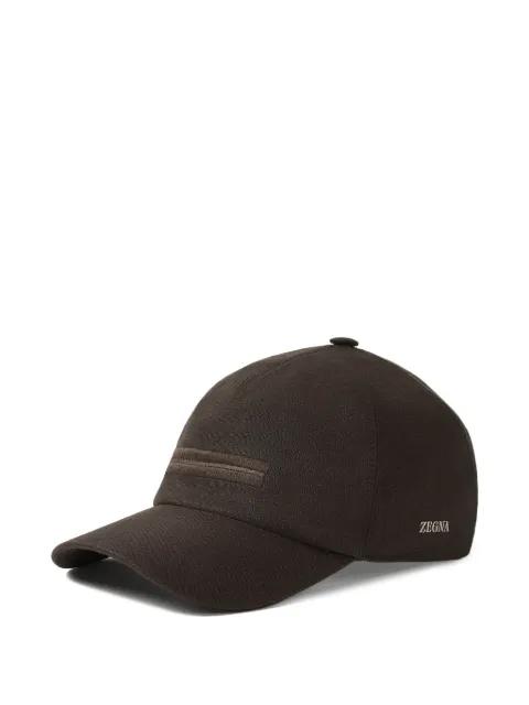 oasi lino baseball cap by ZEGNA