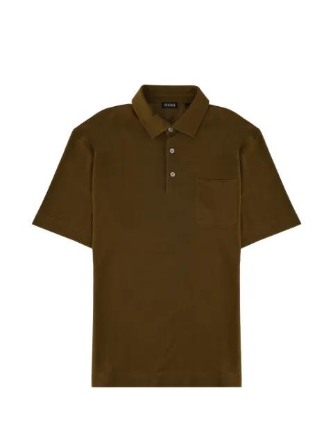 patch-pocket polo shirt by ZEGNA
