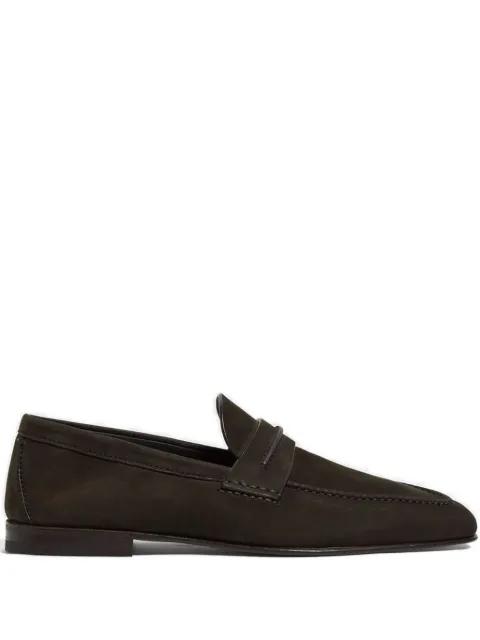 penny leather loafers by ZEGNA