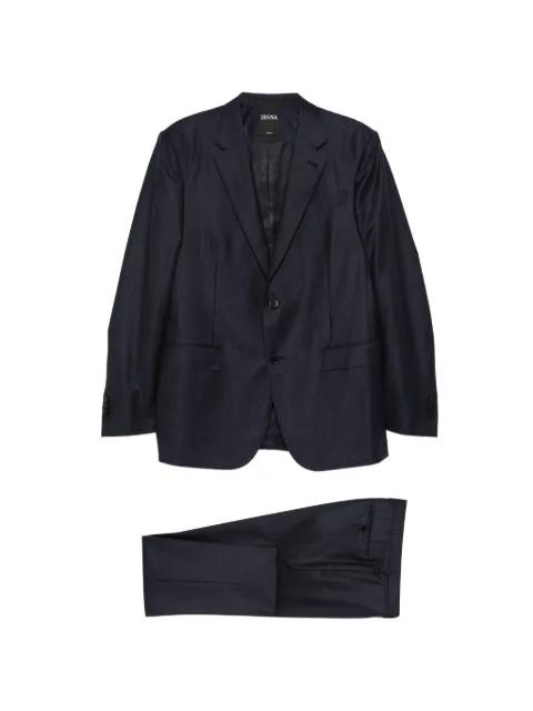 pinstripe two-piece suit by ZEGNA