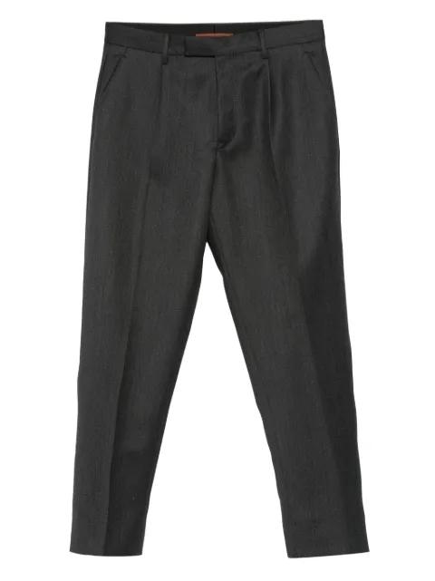 pleated-front pants by ZEGNA