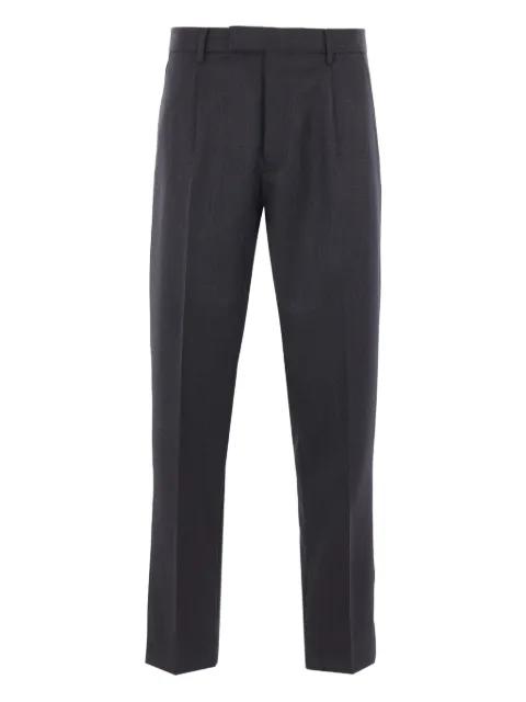 pleated-front tailored trousers by ZEGNA