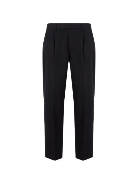 pleated pressed-crease trousers by ZEGNA