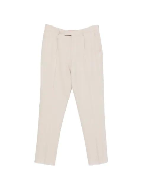 pleated tailored trousers by ZEGNA