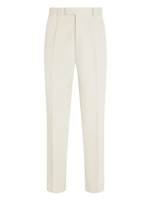 pleated tailored trousers by ZEGNA