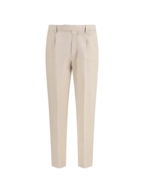 pleated trousers by ZEGNA