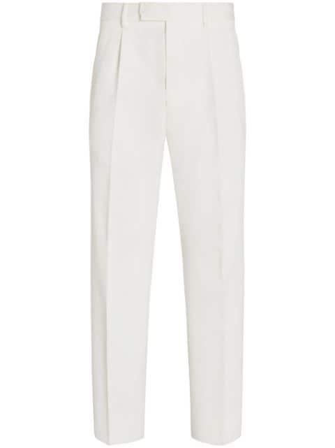 pleated trousers by ZEGNA