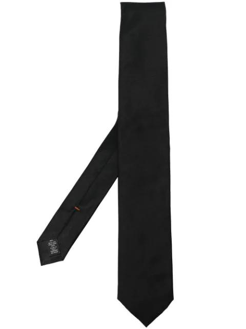 pointed silk tie by ZEGNA