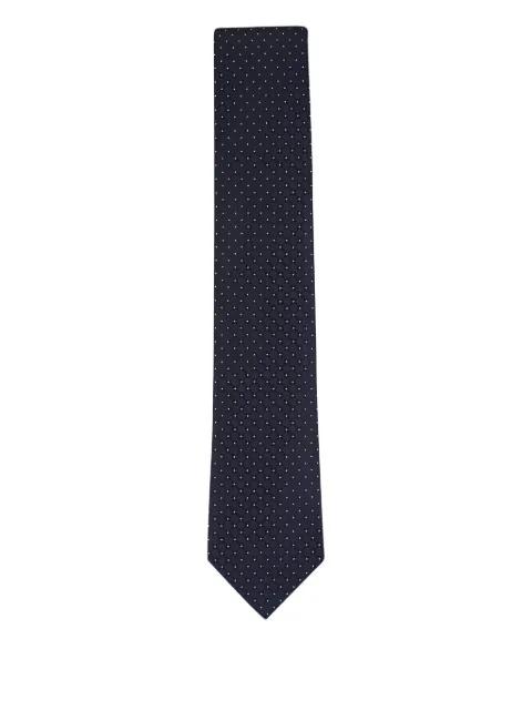 polka-dotted tie by ZEGNA