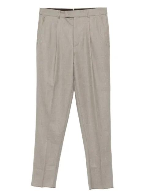 press-creased trousers by ZEGNA