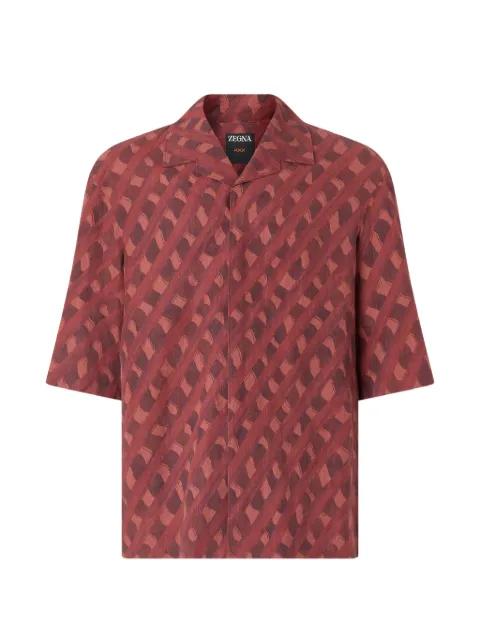 print linen shirt by ZEGNA