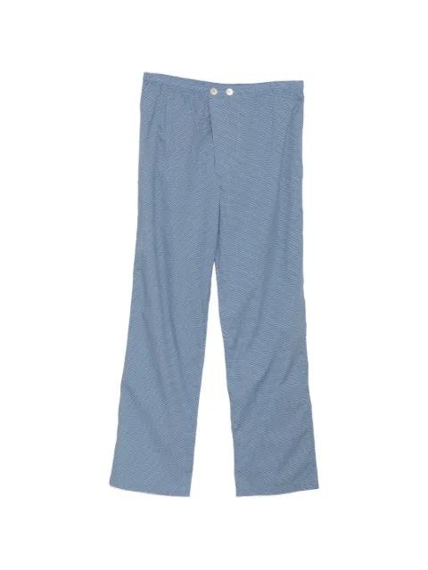 printed lounge trousers by ZEGNA
