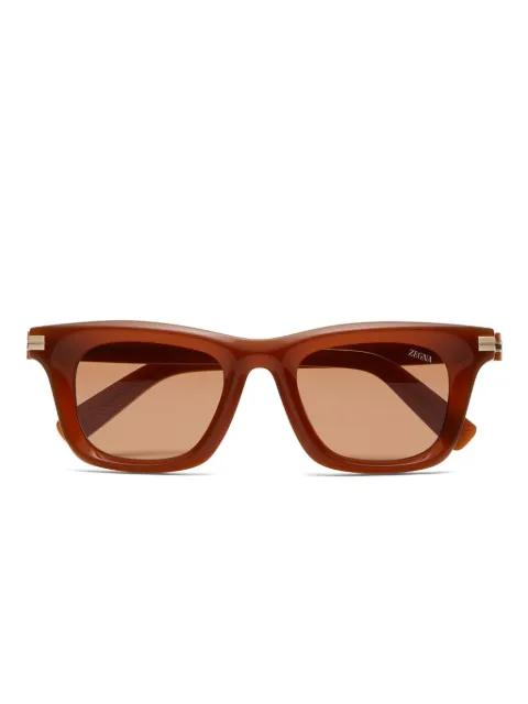 rectangular-frame sunglasses by ZEGNA