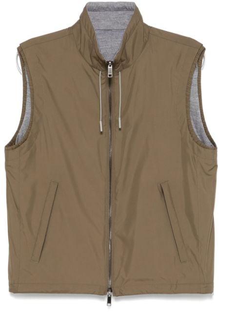 reversible gilet by ZEGNA