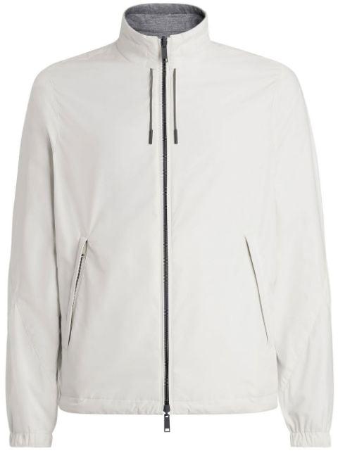 reversible zip-up blouson by ZEGNA