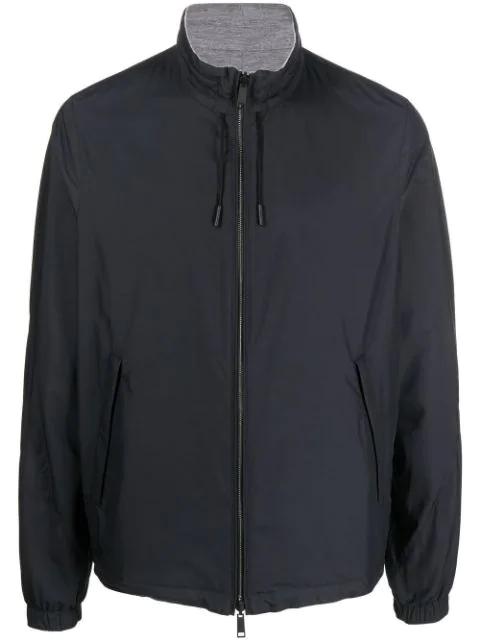 reversible zip-up sports jacket by ZEGNA