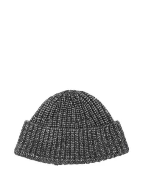ribbed beanie hat by ZEGNA