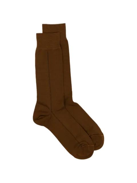 ribbed-cuff socks by ZEGNA