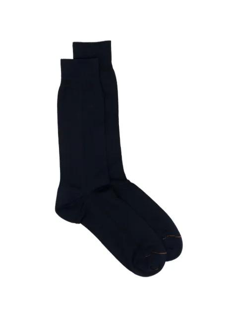 ribbed-cuff socks by ZEGNA