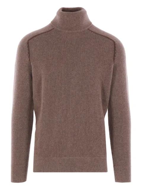 ribbed turtleneck sweater by ZEGNA